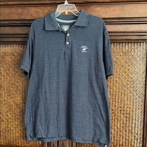 Beverly Hills Polo Club Dark Blue Polo Shirt